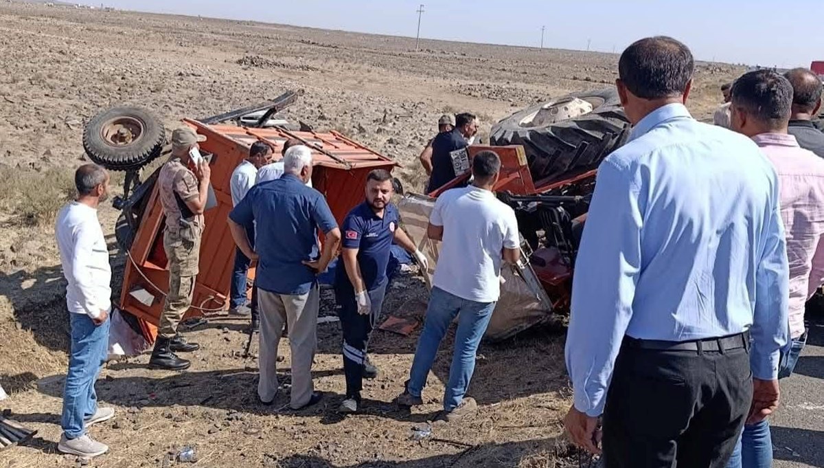 Şırnak'ta traktör kazası: Bir ölü, iki yaralı