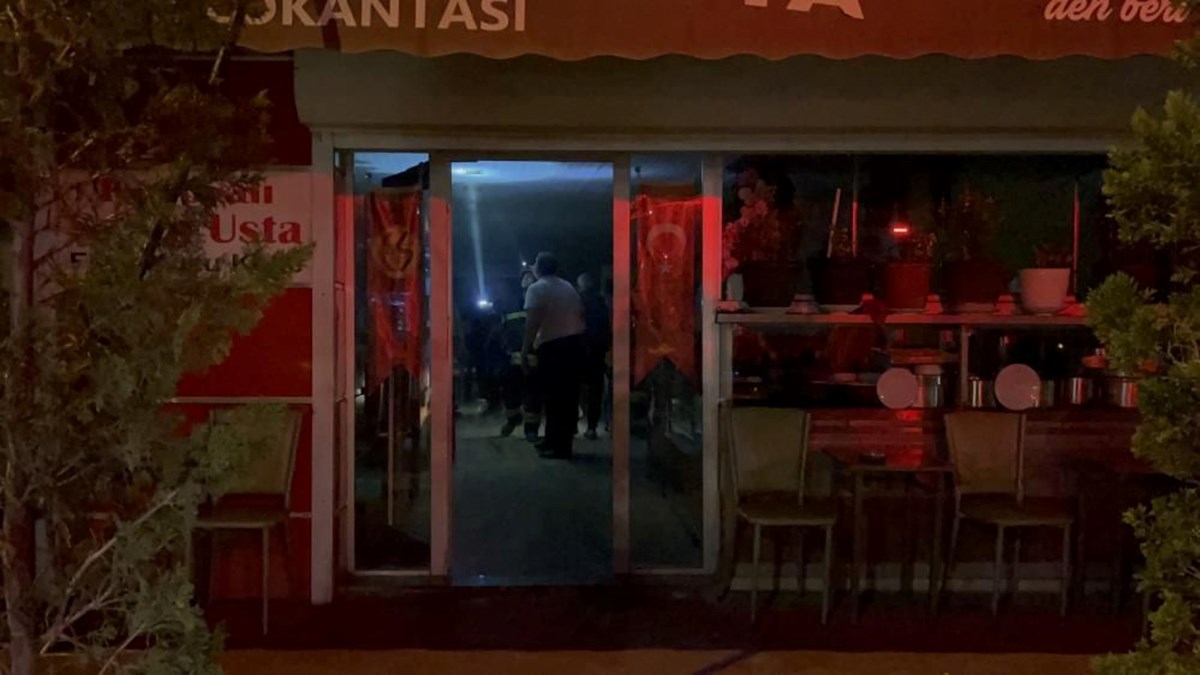 Eskişehir’de restoranda baca yangını