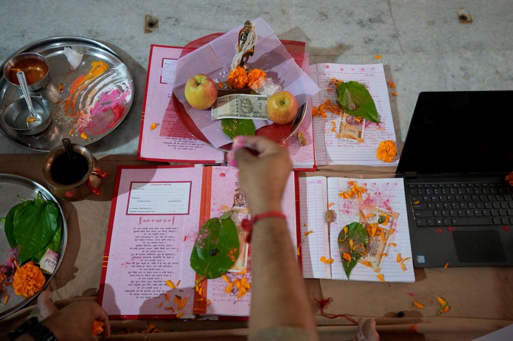 Hindistan'da "Işık Bayramı" olarak da bilinen "Diwali Festivali" kutlanıyor - 7