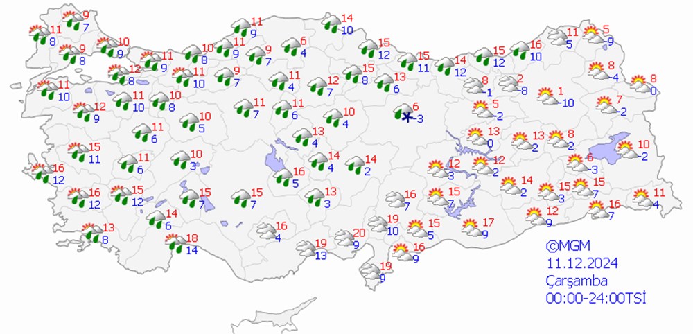 Hafta sonu hava nasıl olacak? 3 il için sarı kodlu uyarı - 13