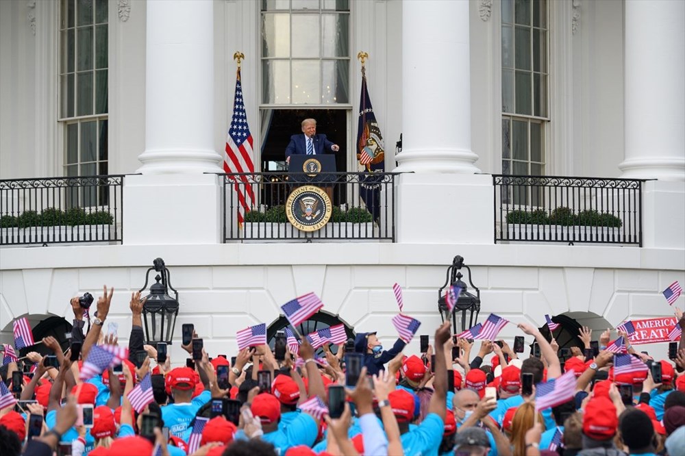 Trump Beyaz Saray’dan halka seslendi - 2