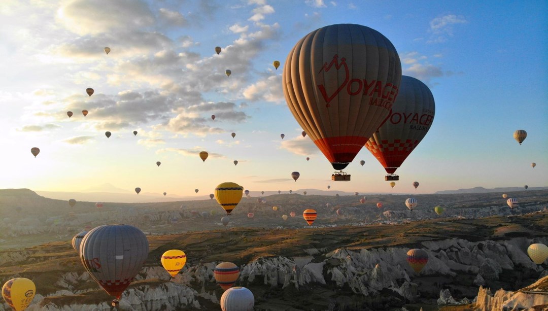 Türkiye sıcak hava balonculuğunda zirvede