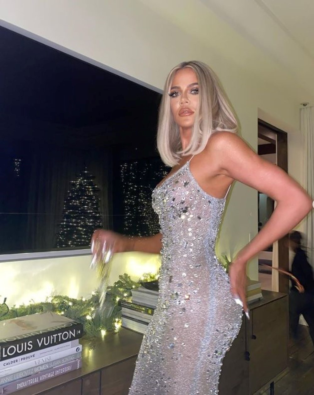 Kim Kardashian ve ailesinden Noel kutlaması - 4