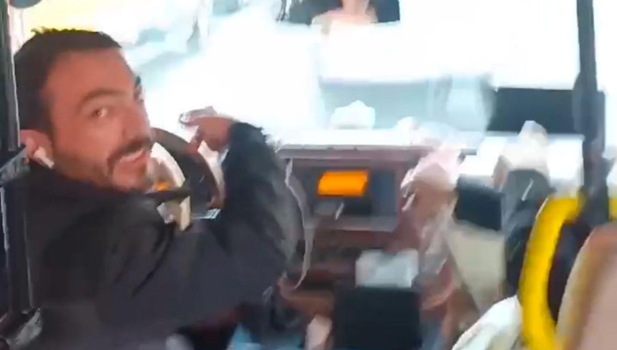 İki minibüs şoförü yarıştı; hamile yolcu İki minibüs şoförü yarıştı; hamile yolcu