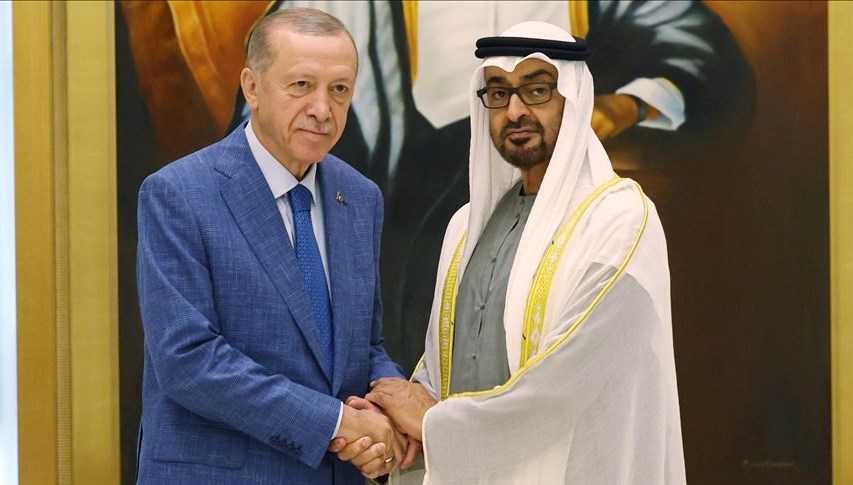Erdoğan, BAE lideriyle görüştü