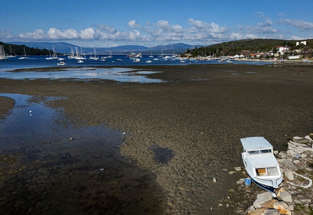 Uzmanı nedenini açıkladı: Deniz suyu kıyıdan 200 metre çekildi - 5
