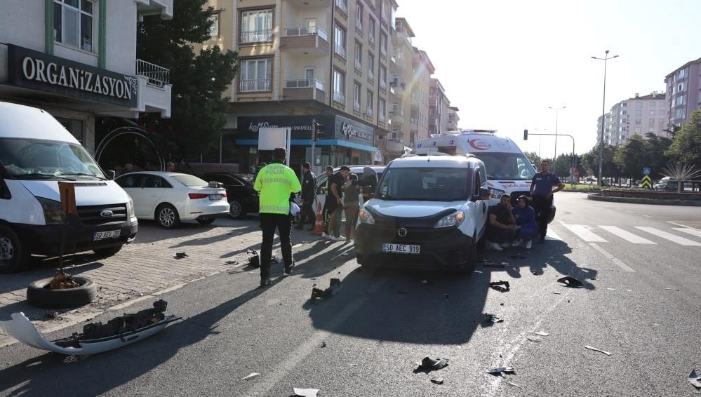 Nevşehir'de trafik kazası: Üç yaralı