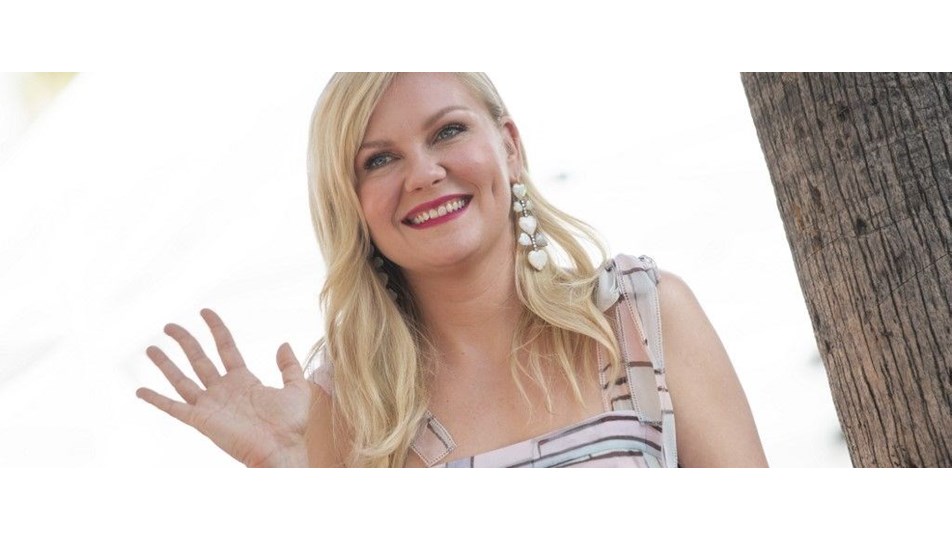 Kirsten Dunst da Şöhretler Kaldırımı’nda