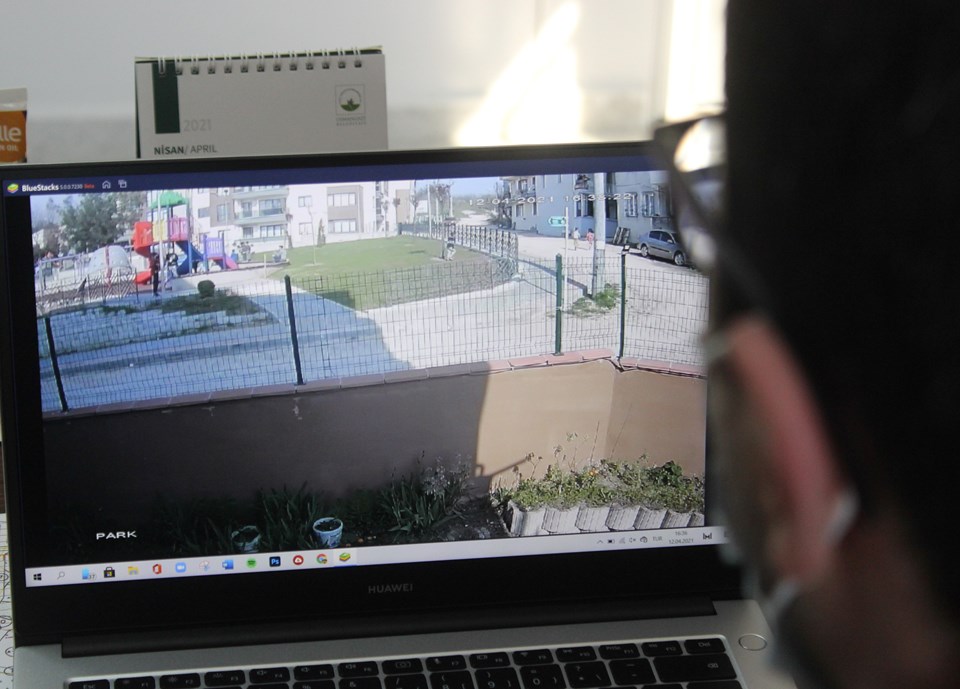 Bursa'da güvenlik kameralı park: Aileler çocuklarını evden izliyor - 1