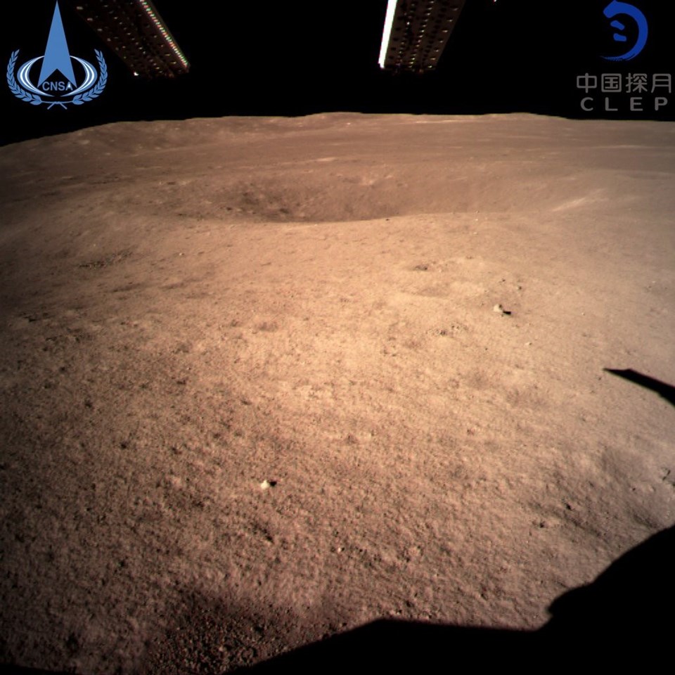 Çin'in keşif aracı Ay'ın karanlık yüzünde - 1