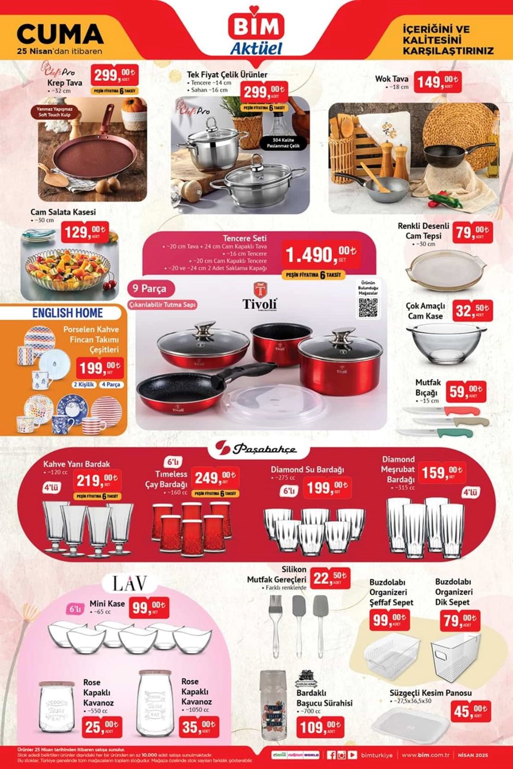 BİM 25 Nisan cuma aktüel kataloğu: Airfryer, bebek eserleri, tencere seti ve süpürge çeşitleri geliyor 77 klHLNFLEc06RkTwXWzUThA