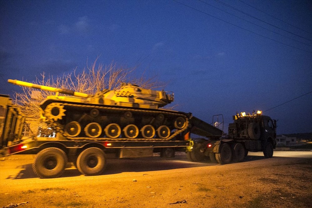 Suriye sınırına tank sevkiyatı - 1