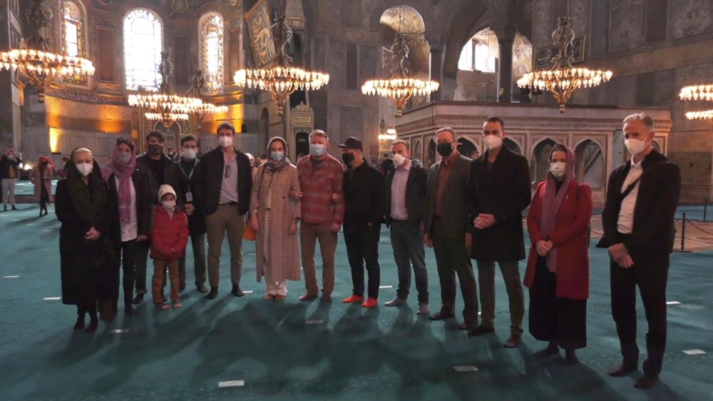 Dünyaca ünlü senarist ve yönetmen Guy Ritchie Ayasofya ve Topkapı Sarayı'nda - 3