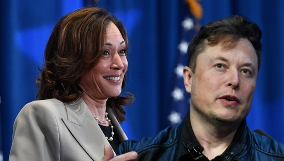 Musk, Harris'in taklit edildiği videoyu paylaştı, yapay zeka endişesi arttı!