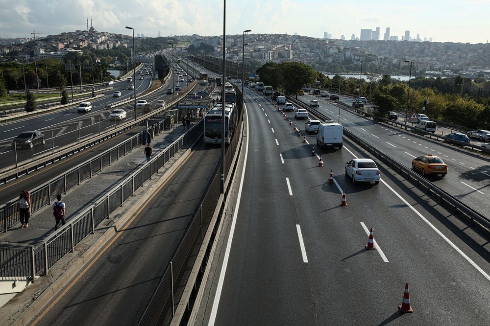 Haliç Köprüsü'ndeki 2'inci etap çalışmaları devam ediyor - 4