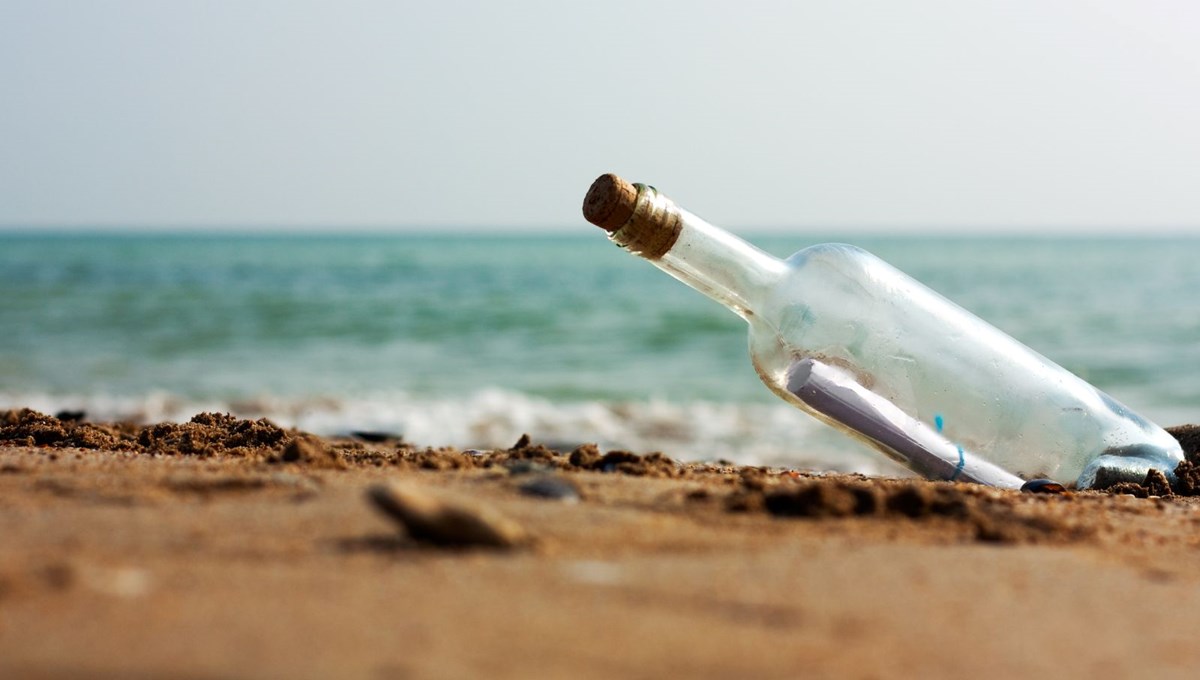 İki askerin şişedeki mektubu bulundu