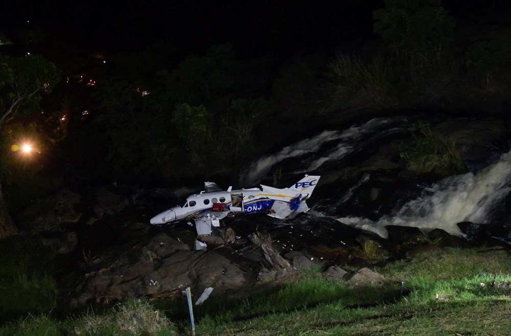 Hayatını kaybeden Brezilyalı şarkıcı Marilia Mendonça'nın enkazından ilk görüntüler - 5