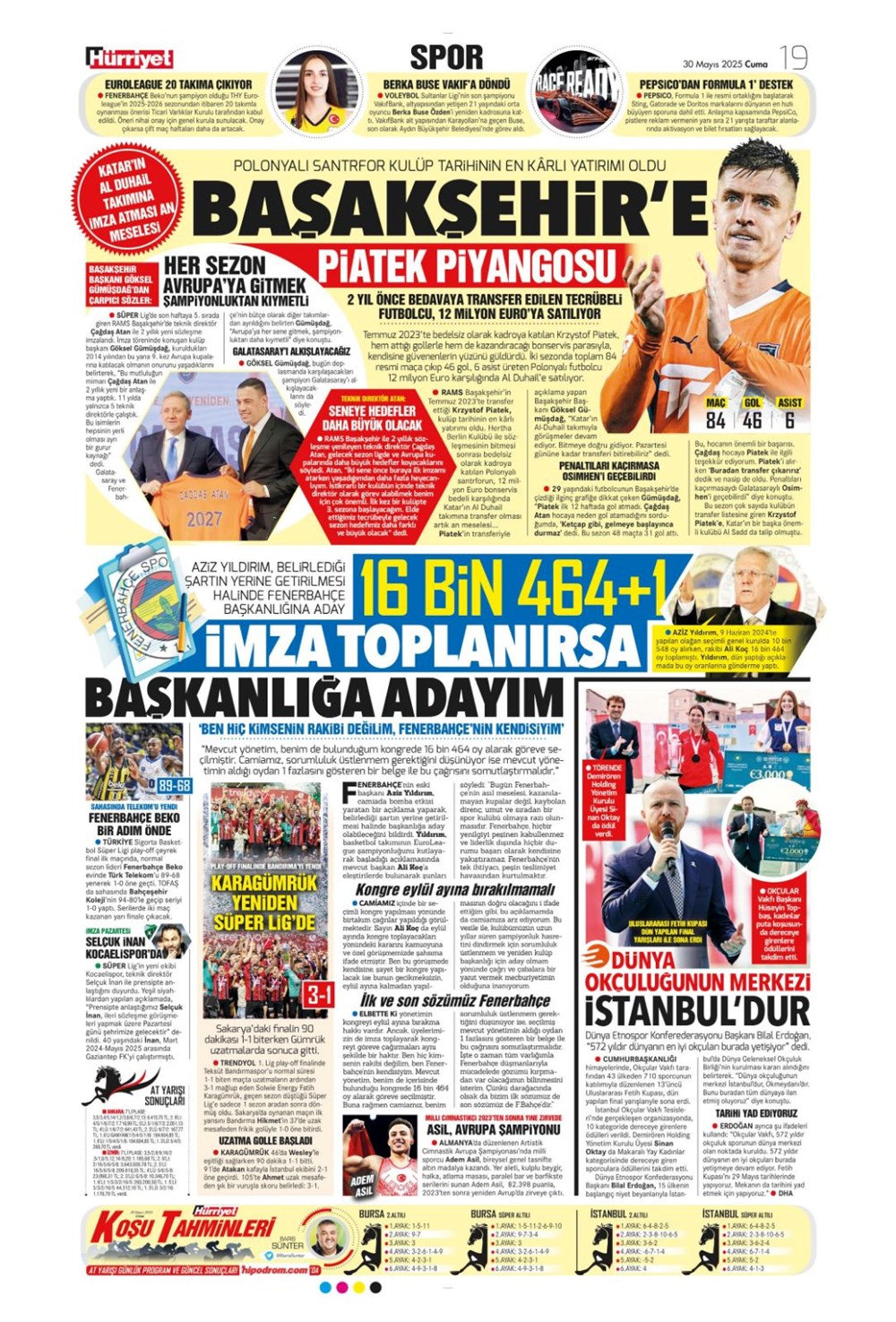 "İlkay sürprizi" (30 Mayıs 2025 spor manşetleri) - 10