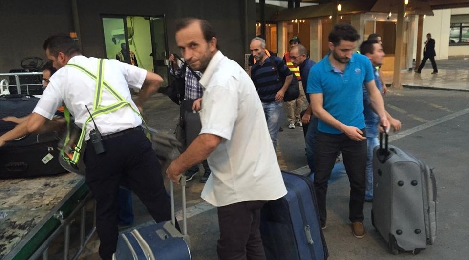Irak'ta serbest bırakılan Türk işçiler Ankara'ya getirildi - 4