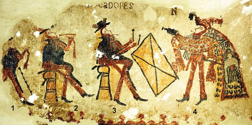 Guatemala’daki bir evde paha biçilemez Maya duvar resimleribulundu - 2