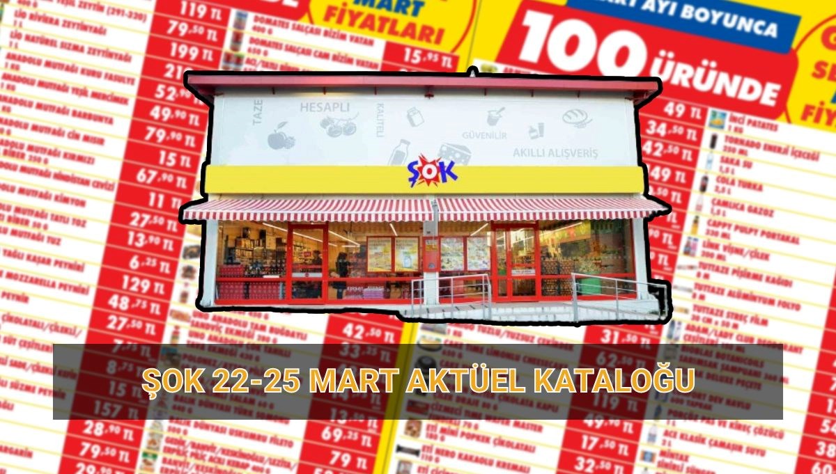 ŞOK Aktüel Ürünler Kataloğu 25 Mart: ŞOK aktüel ürünlerde bu salı! ŞOK Aktüel Ürünler Kataloğu 25 Mart: ŞOK aktüel ürünlerde bu salı!