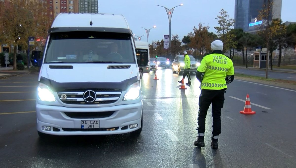 Ara tatilin ardından okul servislerine denetim