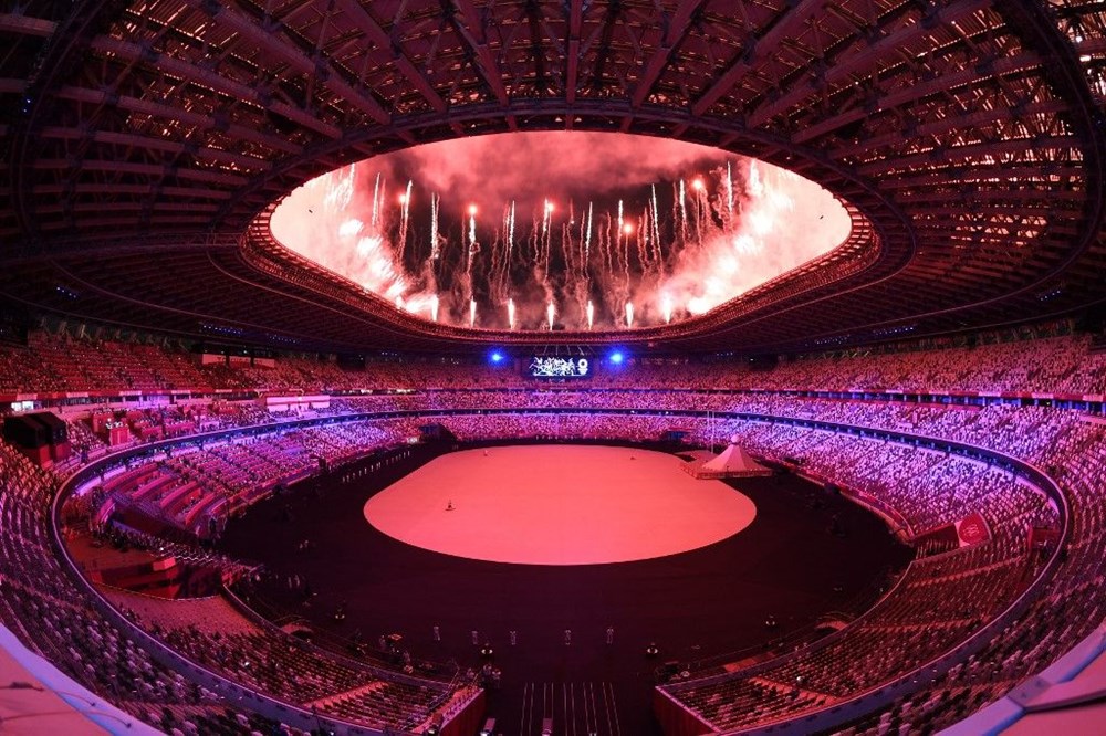2020 Tokyo Olimpiyatları görkemli açılış töreniyle başladı - 86