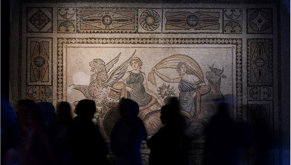 Zeugma Mozaik Müzesi ziyaretçi sayısında zirveyi gördü