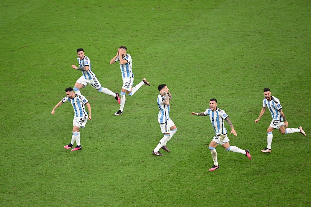 Arjantin'in Hollanda'yı elediği maçta tepki çeken kare - 10
