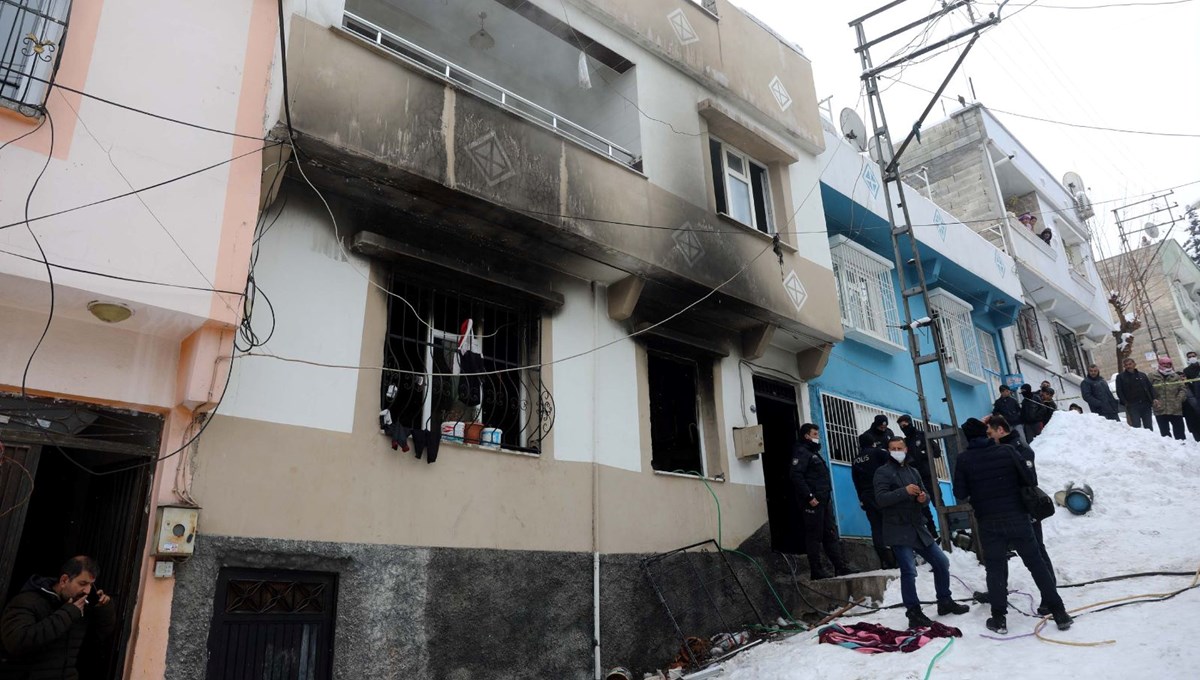 Gaziantep'te iki çocuk yangında öldü