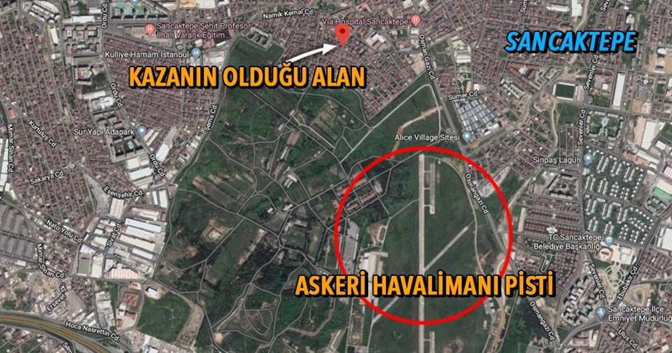 İstanbul Sancaktepe'de askeri helikopter düştü: 4 şehit - 1
