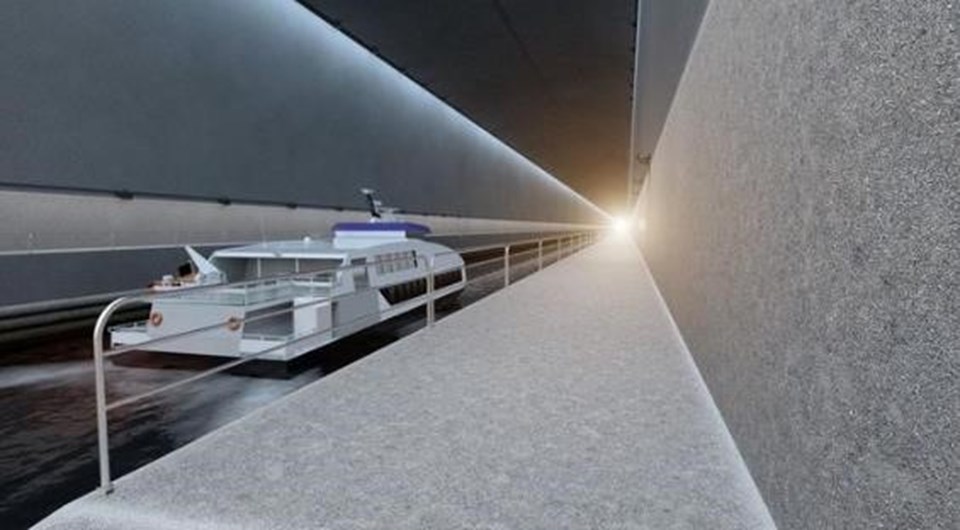 Norveç dünyanın ilk gemi tünelini yapmaya hazırlanıyor - 2