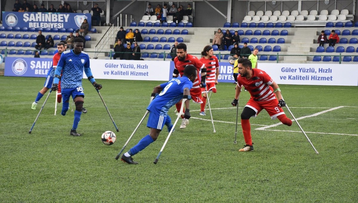 Şahinbey Ampute Takımından net skor 3-0