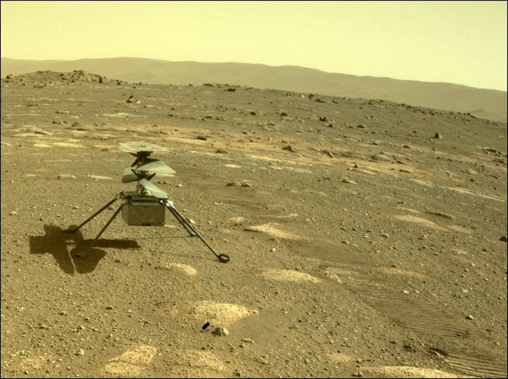 Ingenuity gönderdi: Mars'ta havadan çekilen ilk renkli fotoğraflar - 3