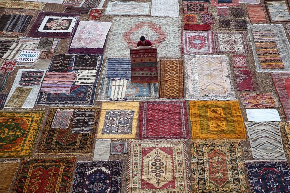 Antalya'nın rengarenk halı tarlaları - 2