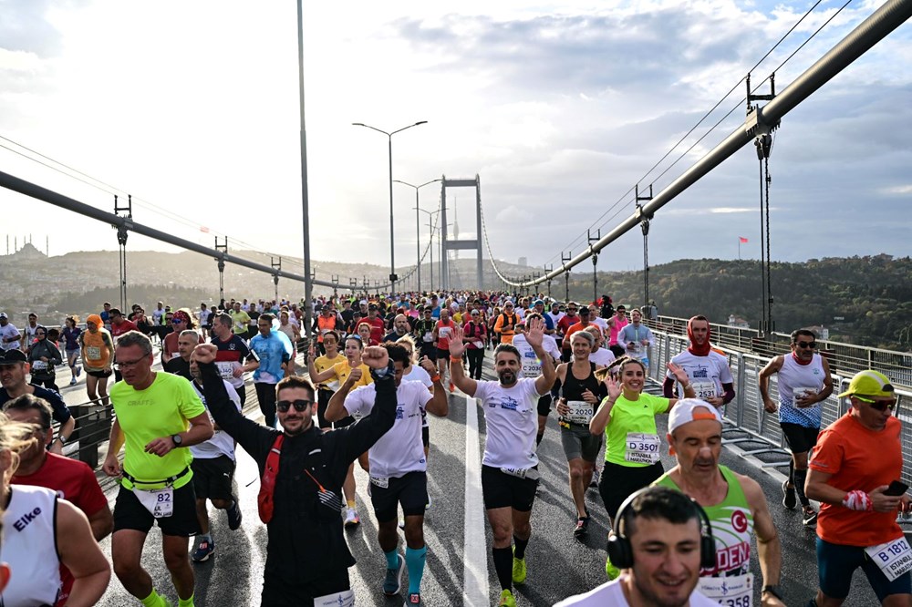 46. İstanbul Maratonu'nun kazanını belli oldu: Halk koşusu başladı - 12