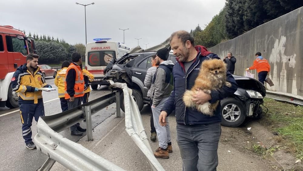 Otoyoldakaza: İstanbul yönü kilitlendi - 1