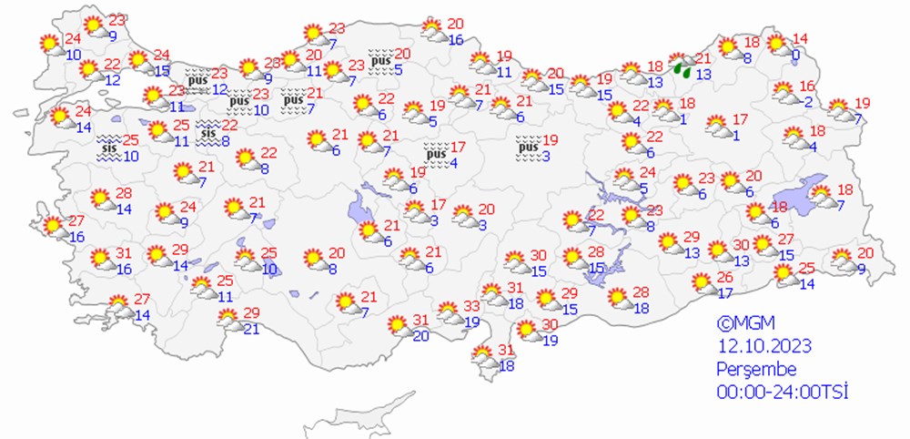 Sıcaklıklar 2-3 derece artacak (Bugün hava nasıl olacak) - 8