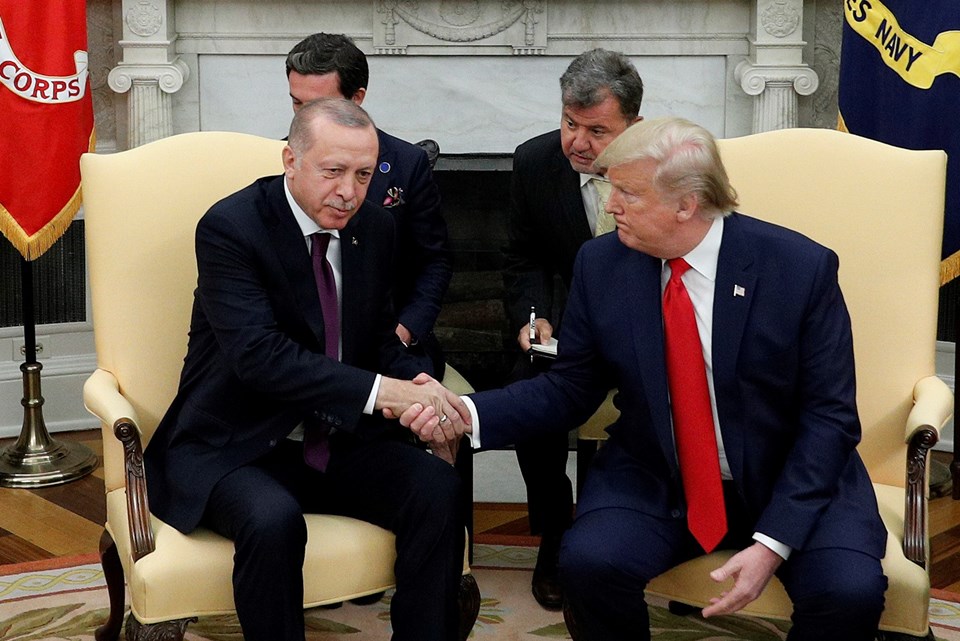 Cumhurbaşkanı Erdoğan ve ABD Başkanı Trump'tan art arda görüşmeler (Senatörler de katıldı) - 5