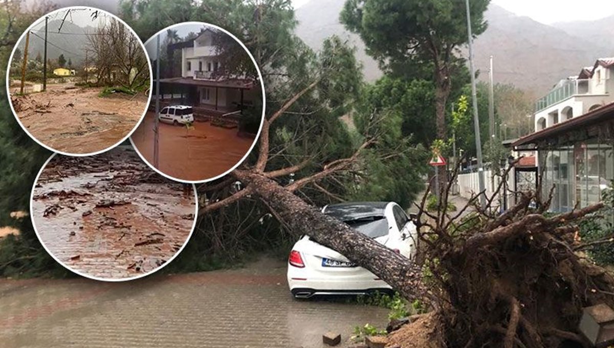 Muğla'da hayat felç oldu: Marmaris ve Bodrum'u fırtına vurdu Muğla'da hayat felç oldu: Marmaris ve Bodrum'u fırtına vurdu