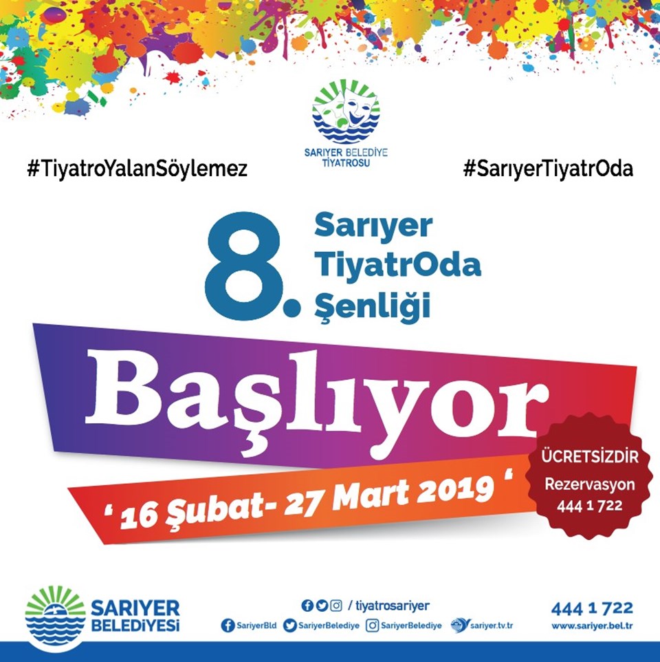 Sarıyer'de tiyatro şenliği başlıyor - 1