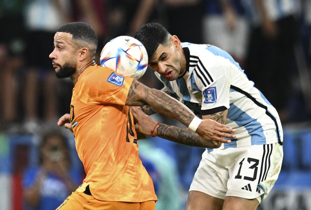 Arjantin'in Hollanda'yı elediği maçta tepki çeken kare - 8