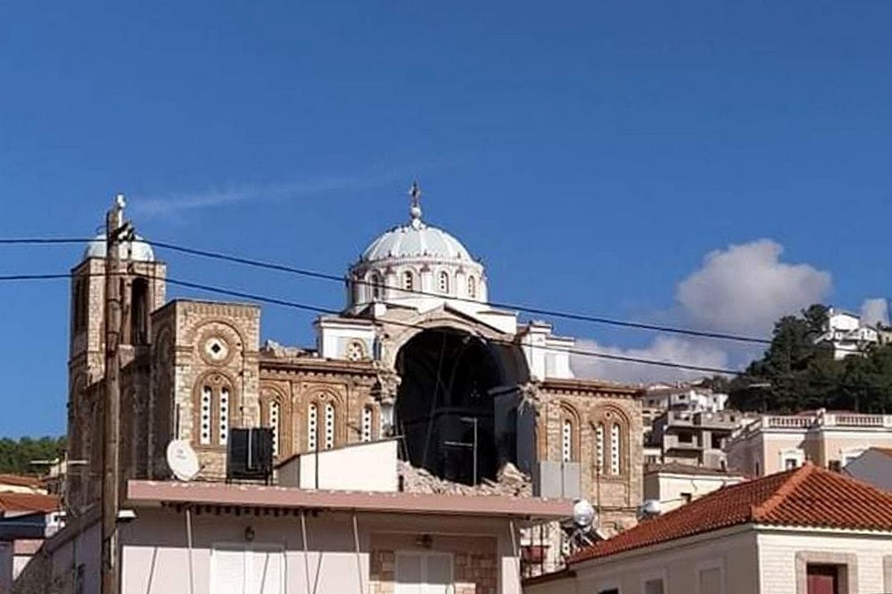 Depremin vurduğu Yunan adası Sisam'da son durum - 21