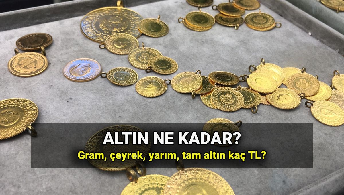 Hafta sonu altın fiyatlarında son durum: 13 Temmuz gram altın kaç TL oldu? Canlı altın kuru