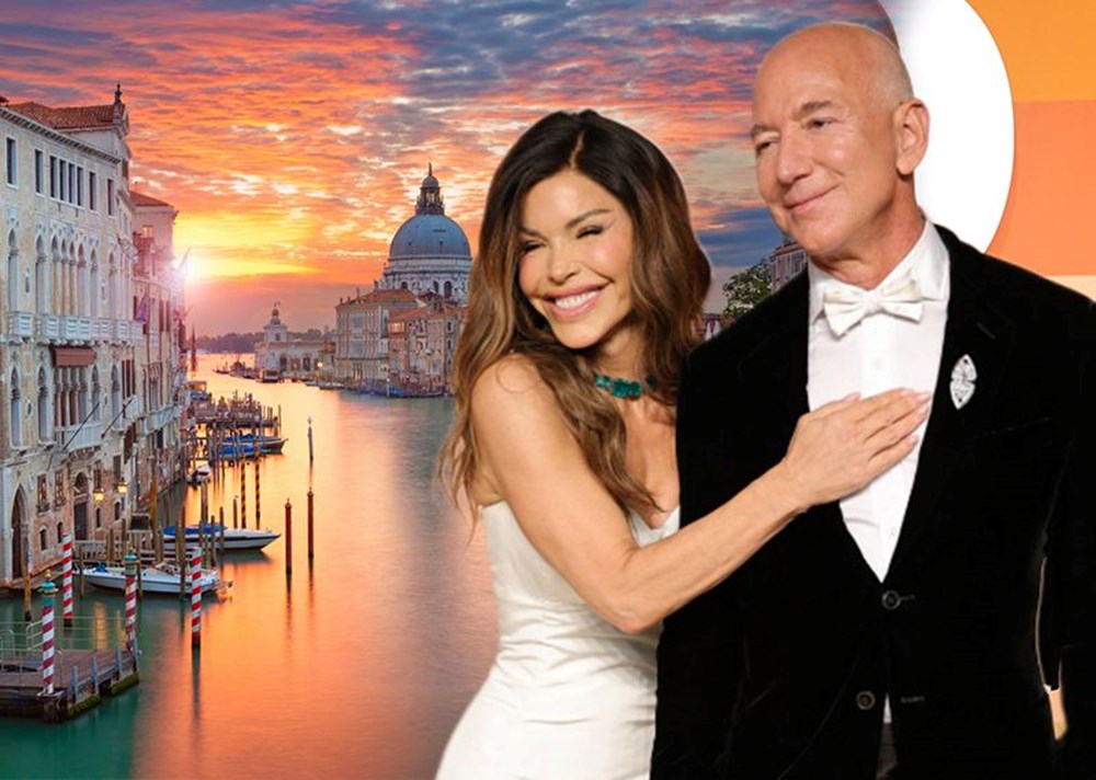 Tüm adayı kiraladılar! Milyarder Jeff Bezos, düğünü için masraftan kaçınmadı - 1