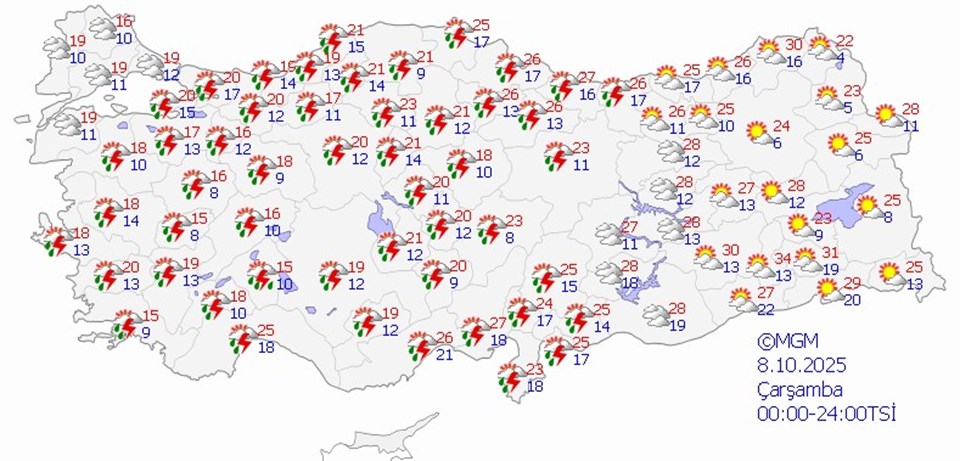 Meteorolojiden turuncu kodlu sel uyarısı - 3