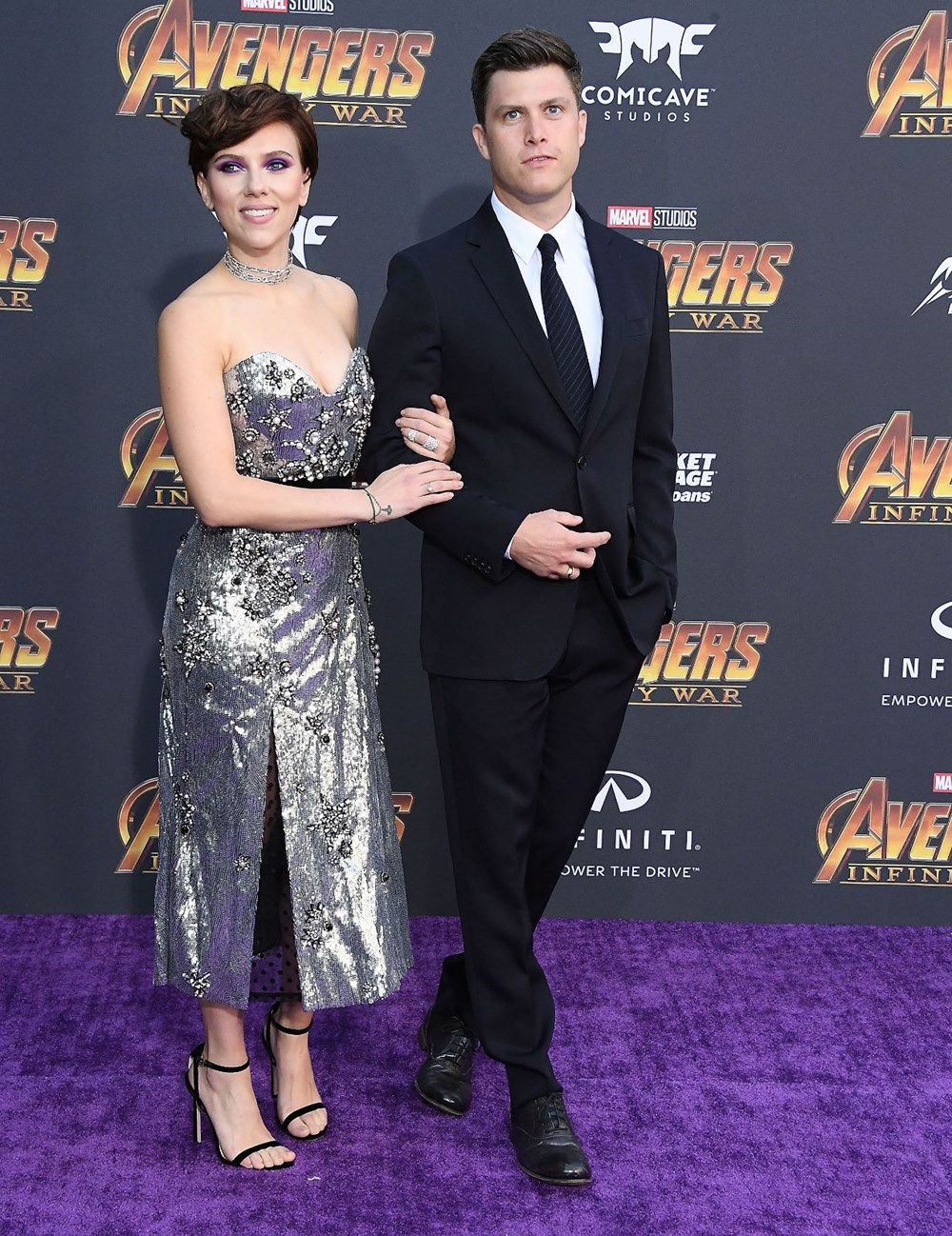 Scarlett Johansson ile Colin Jost nişanlandı - 1
