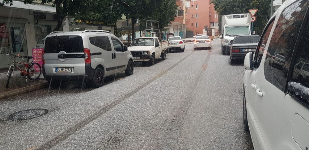 Alanya'ya 53 yıl aradan sonra kar - 1