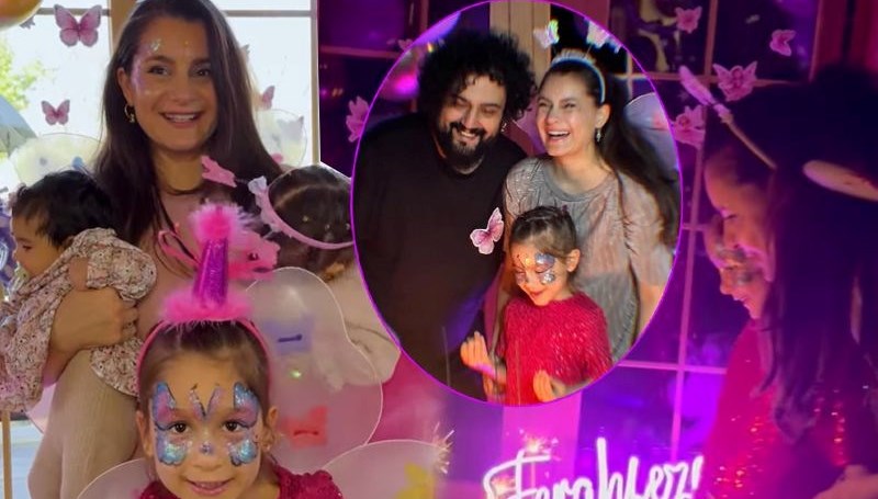 Atiye'nin kızı Ferahfeza 6 yaşına bastı