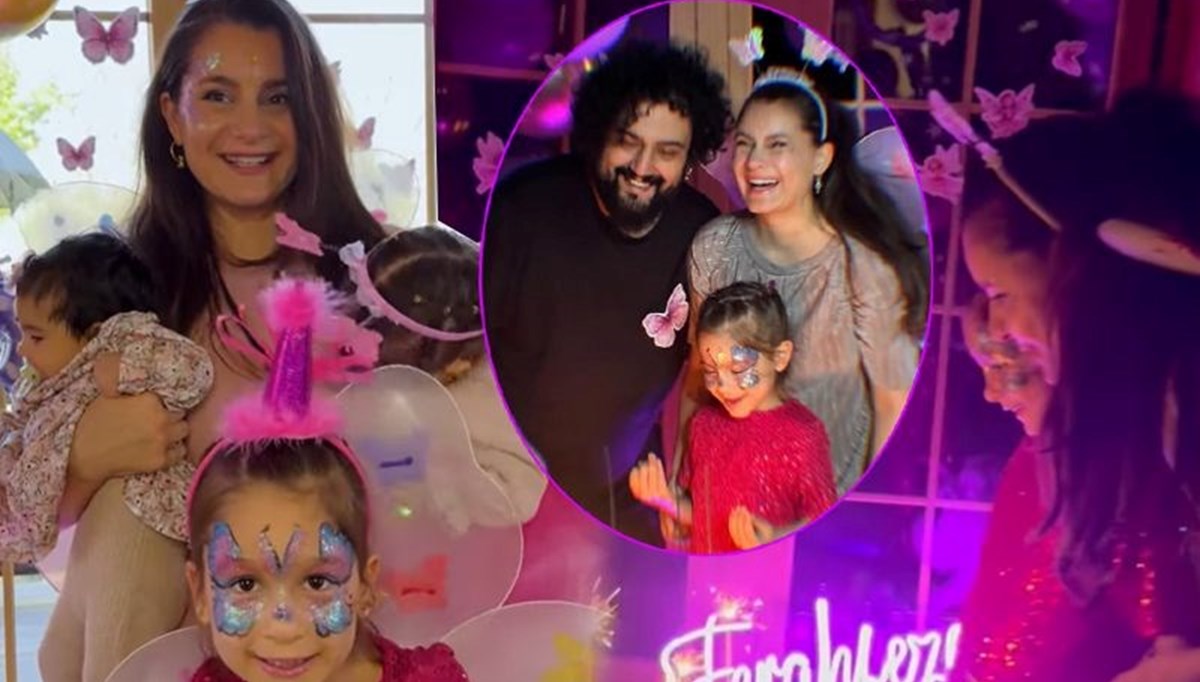 Atiye'nin kızı Ferahfeza 6 yaşına bastı